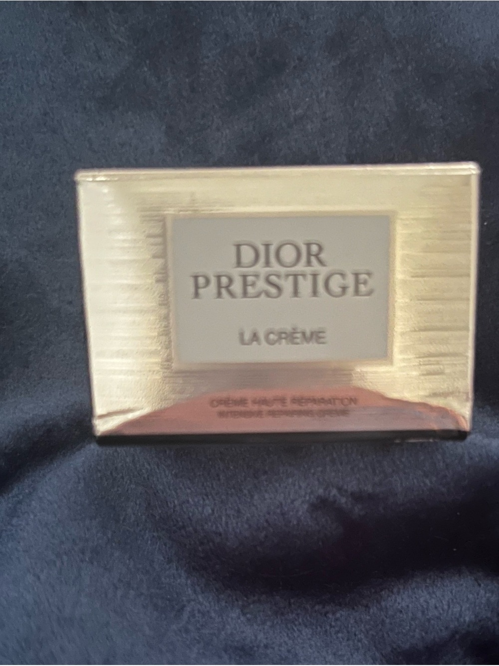 Dior Beauty linen Cosmetic Pouch with Dior Prestige La Crème and Dior Dream Skin - Picture 3 of 9